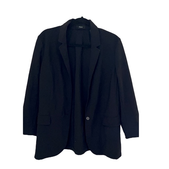 Theory Jackets & Blazers - Theory Casual Black Blazer